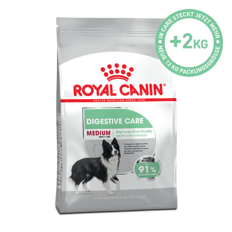 Royal Canin Digestive Care Medium Trockenfutter für mittelgroße Hunde mit empfindlicher Verdauung 12 kg