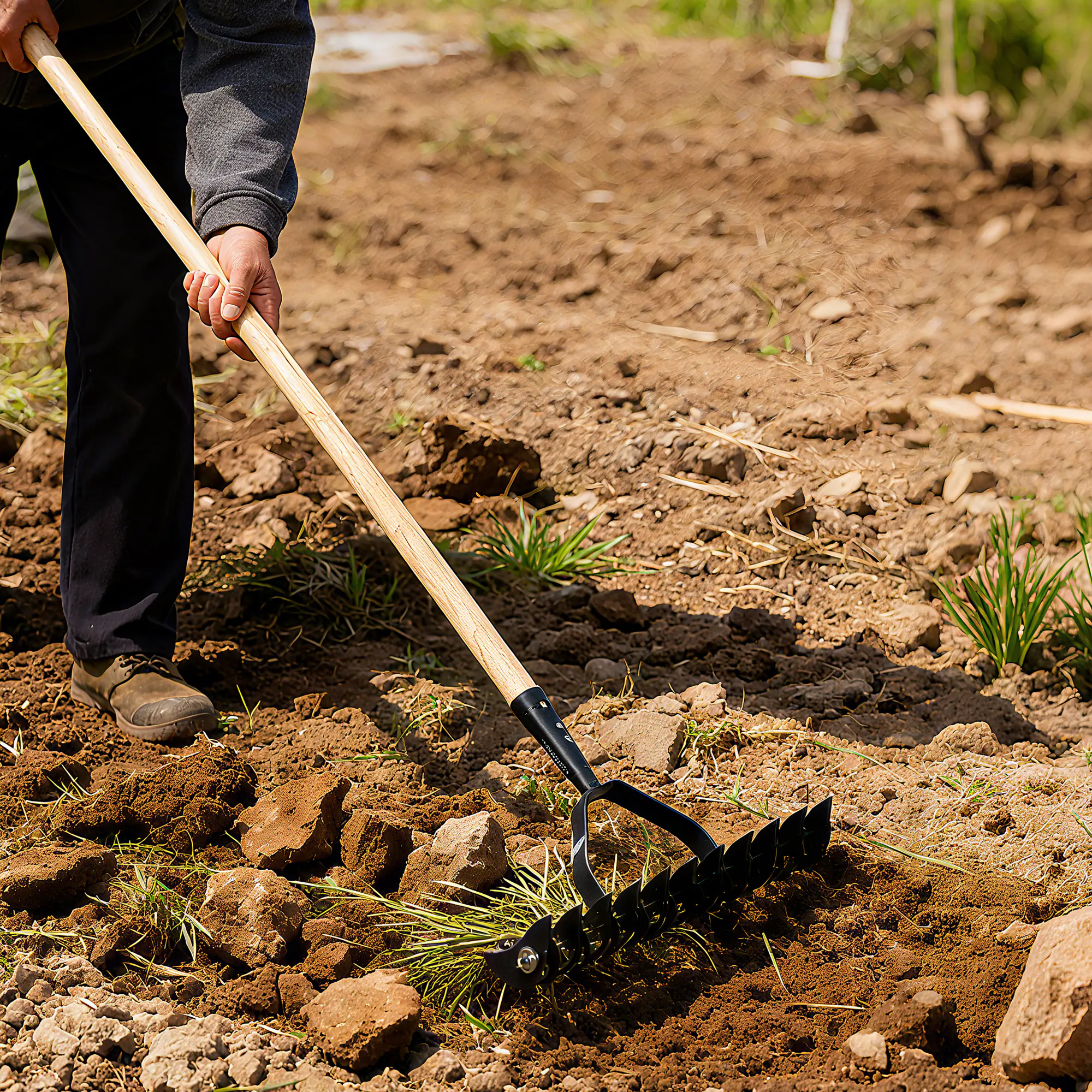 Primaster Rasenlüfter 32 cm Arbeitsbreite schwarz
