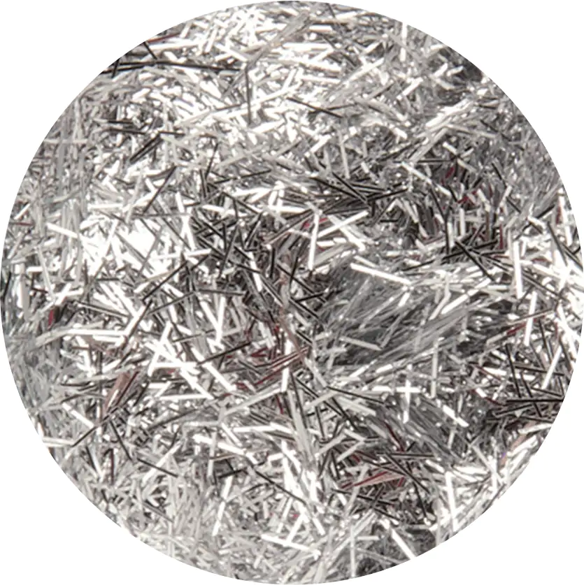 Glorex Brillant-Glitter Stäbchen silberfarben 4,5 g