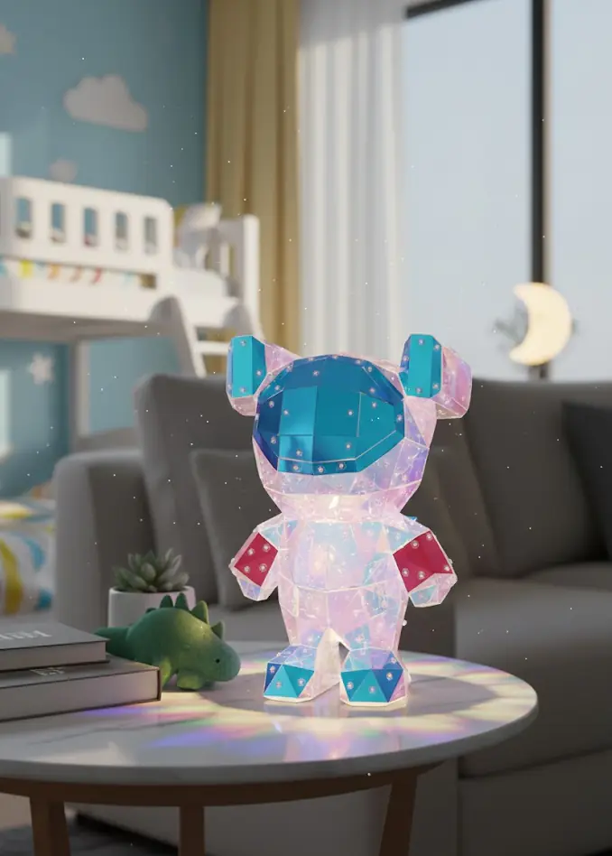 Globo LED-Dekoleuchte für Kinder Brondar Astronaut-Lampe kristalloptik