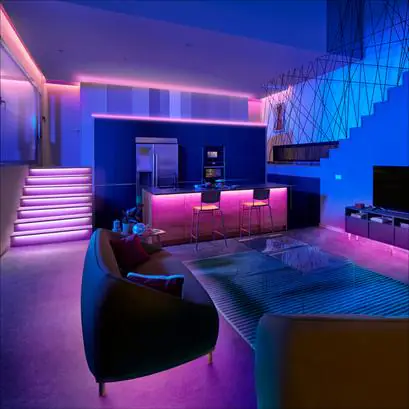 WiZ LED-Streifen RGB 4 m 6,5 W dimmbar