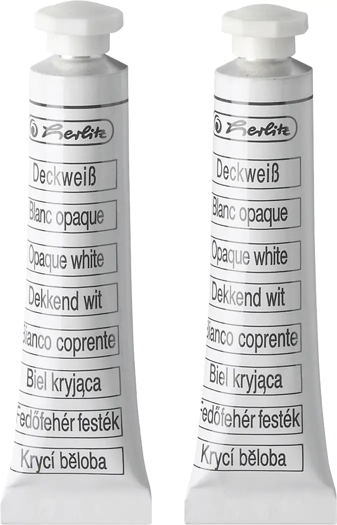 4008118642101 herlitz Tube Deckweiß