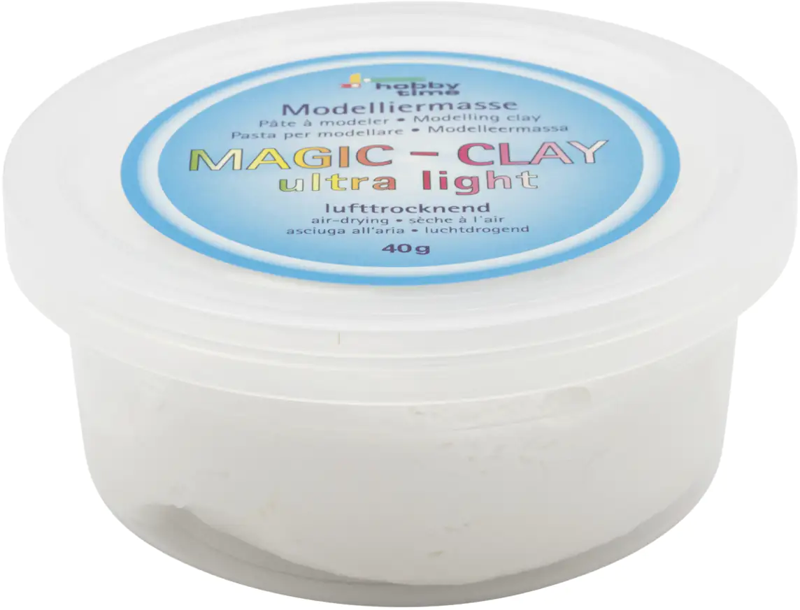 Glorex Magic-Clay weiß, 40 g Glorex Magic-Clay weiß, 40 g