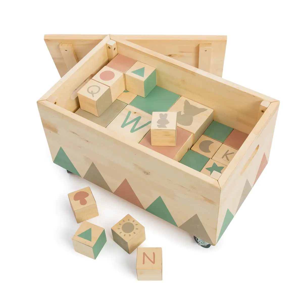 Muddy Buddy Outdoor Spielzeugkiste Treasure Hunter 50 x 30 x 32 cm