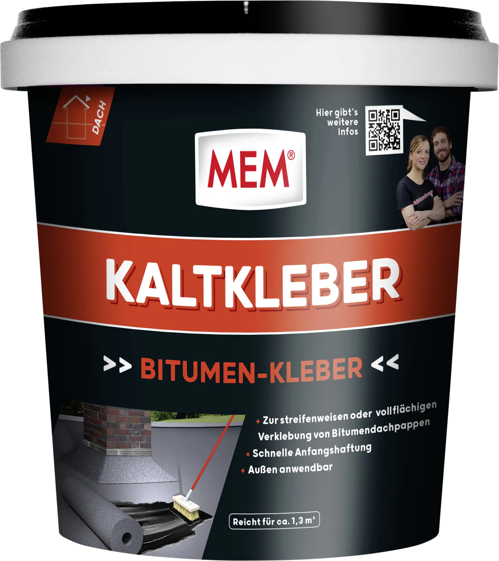 MEM Bitumen Kaltkleber 800 g MEM Bitumen Kaltkleber 800 g