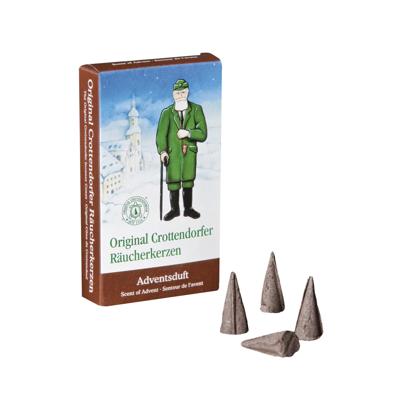 Crottendorfer Räucherkerzen Adventsduft 24 Stück