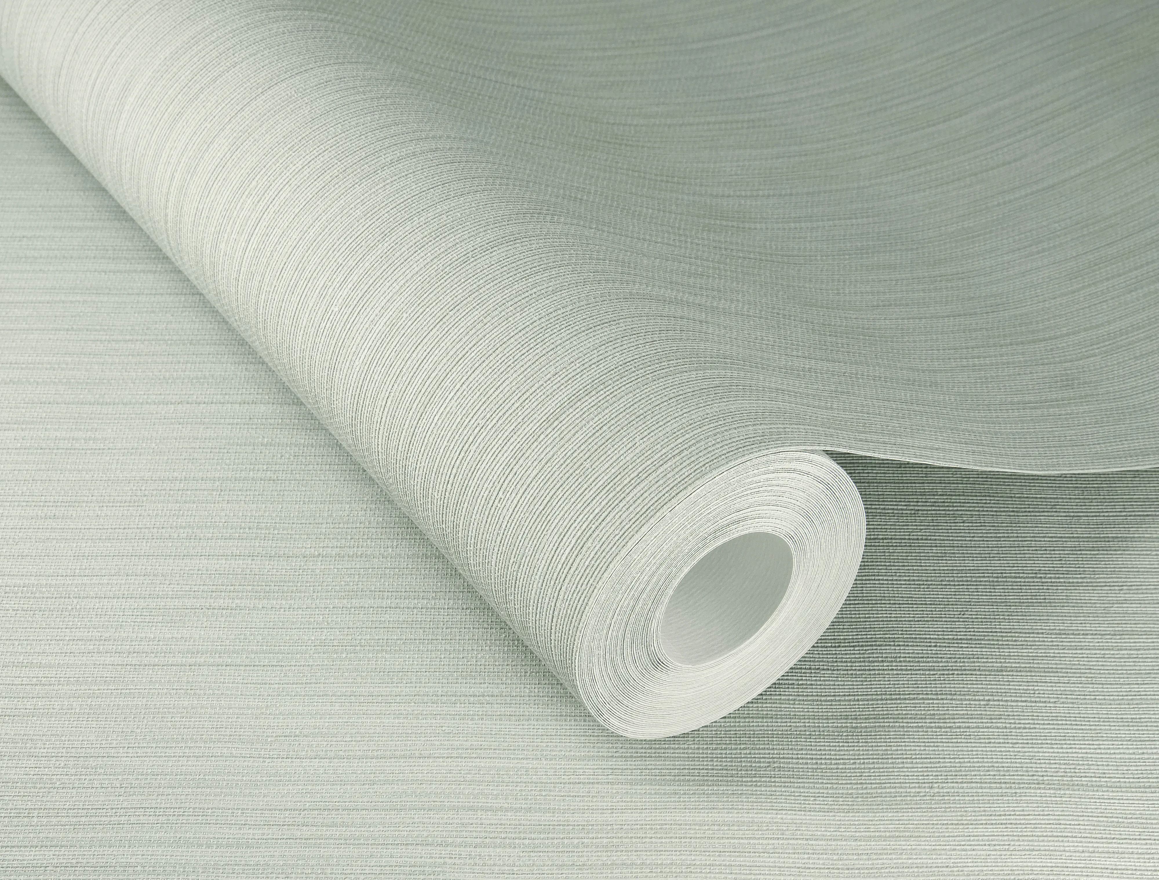 Rasch Vliestapete 537659 Grün-Hellgrün Uni 10,05 m x 0,53 m