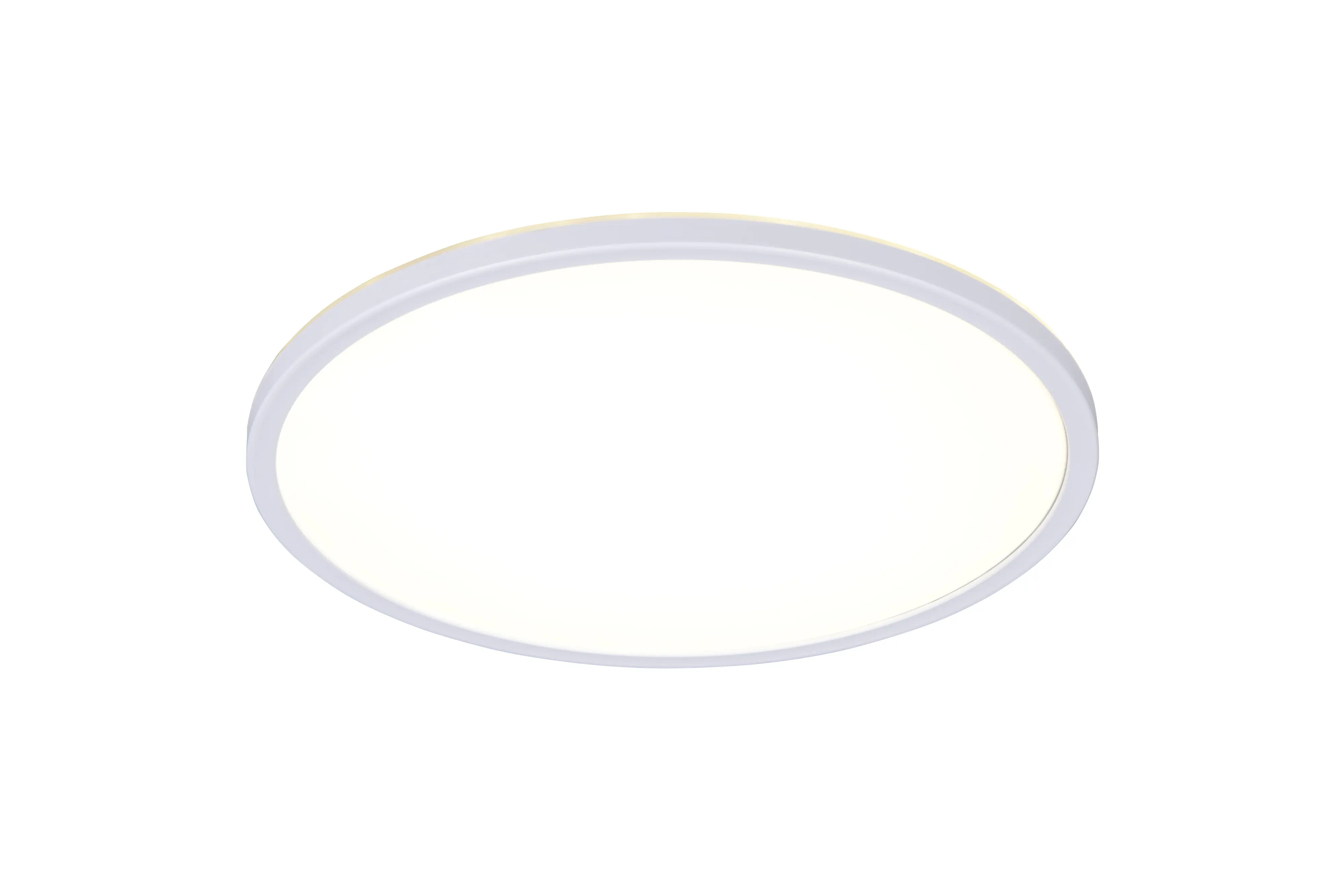 Reality LED-Deckenleuchte Emra Ø42 cm weiß matt Memory Funktion