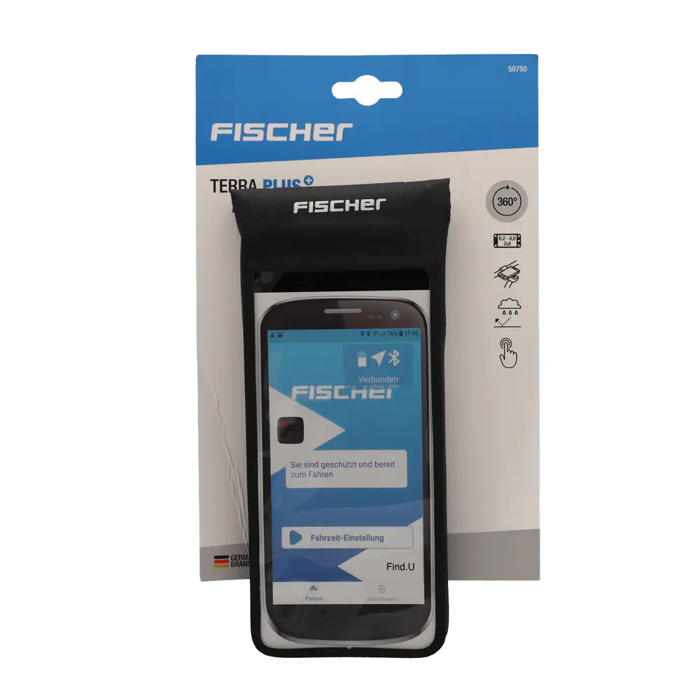 Fischer Smartphonetasche Terra schwarz