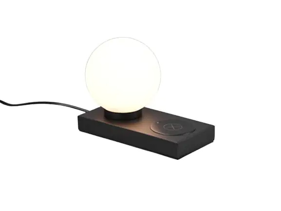 Reality Leuchten Tischleuchte Chloe schwarz