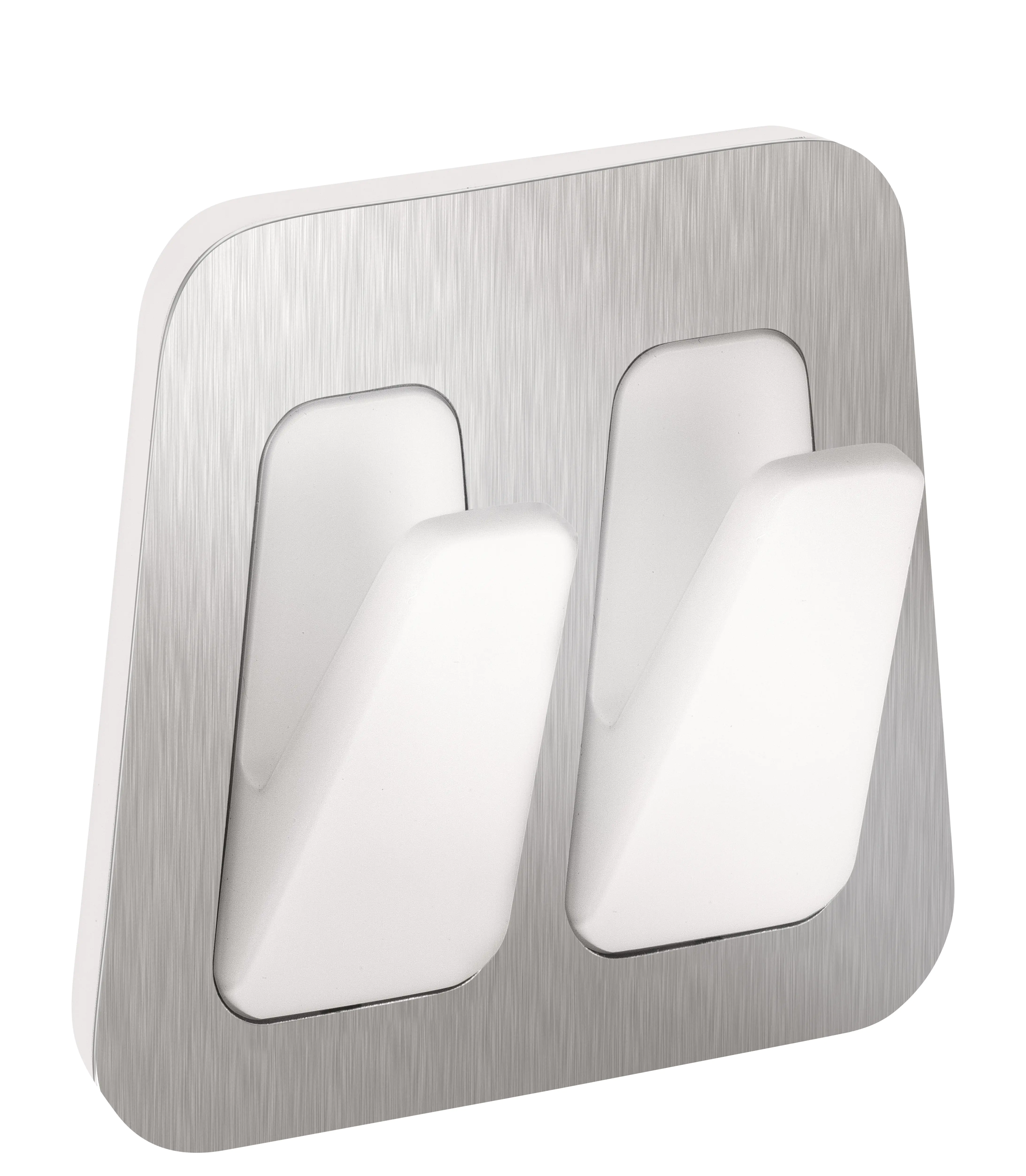 tesa Powerstrips Doppelhaken Waterproof weiß