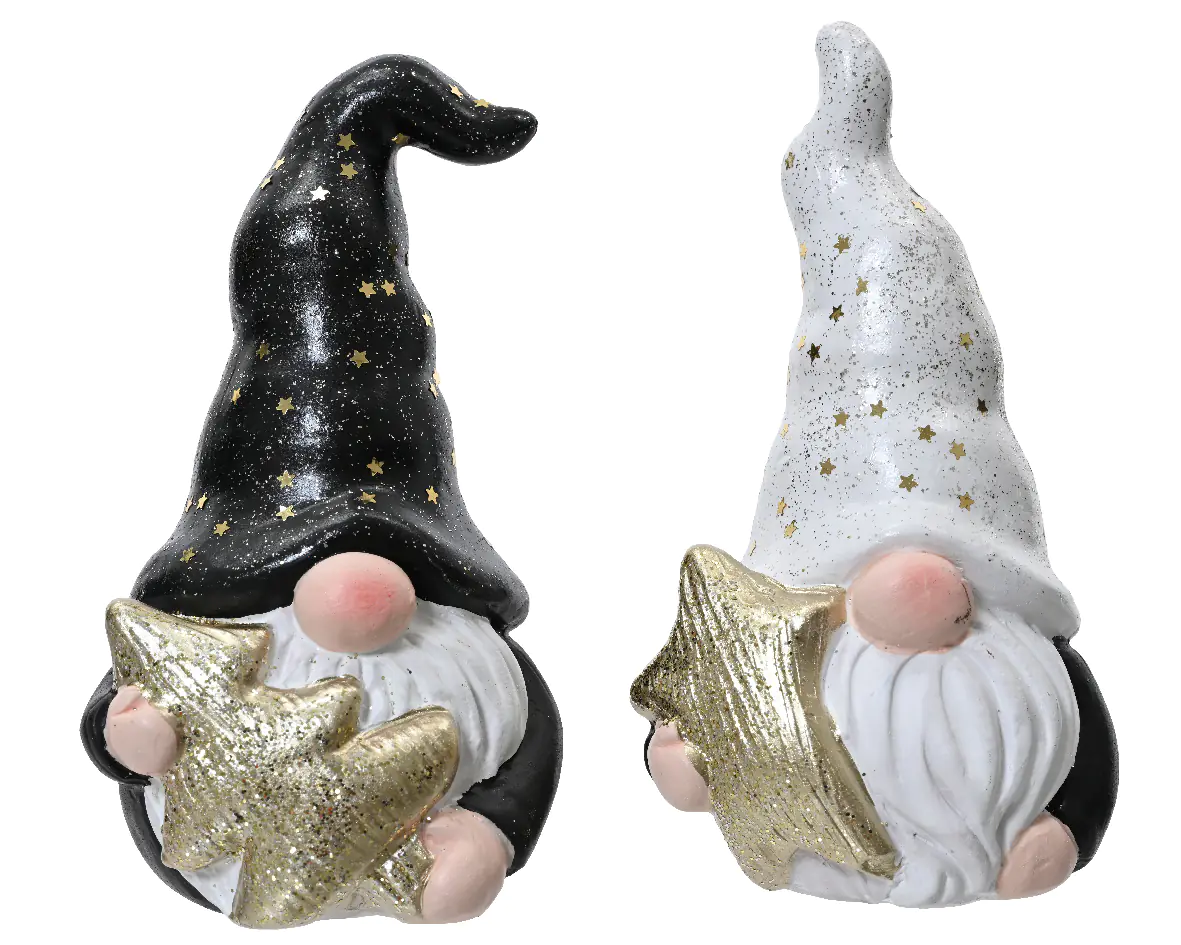 Dekozwerg terrakotta 8.2 x 6.9 x 12.5 cm