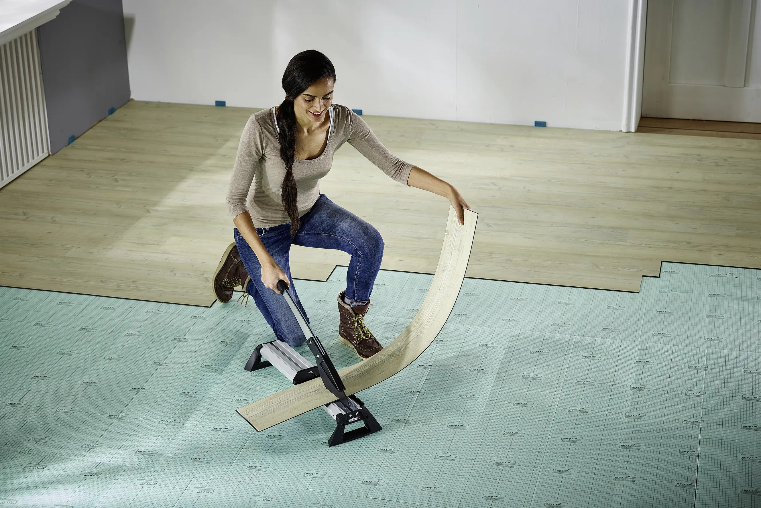 Wolfcraft Vinyl- & Laminatschneider VLC800 bis 11 mm Wolfcraft Vinyl- & Laminatschneider VLC800 bis 11 mm