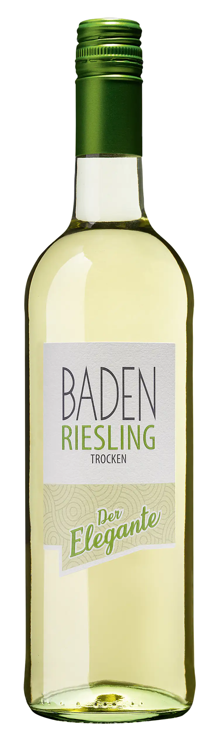 Baden Weißwein Riesling QW trocken Der Elegante 0,75 l