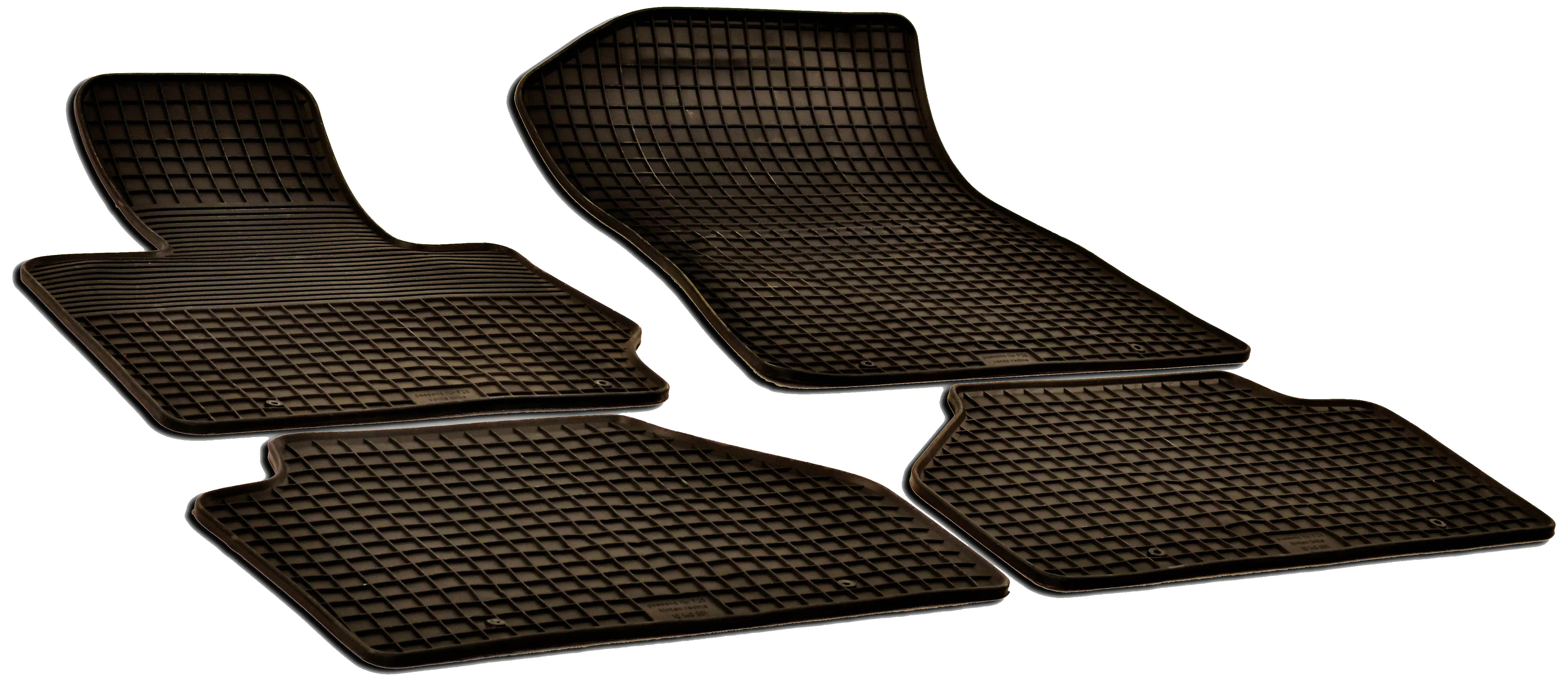 Walser Passform Fußmatten Gummi RubberLine für BMW X3 (F25), BMW X4 (F26)