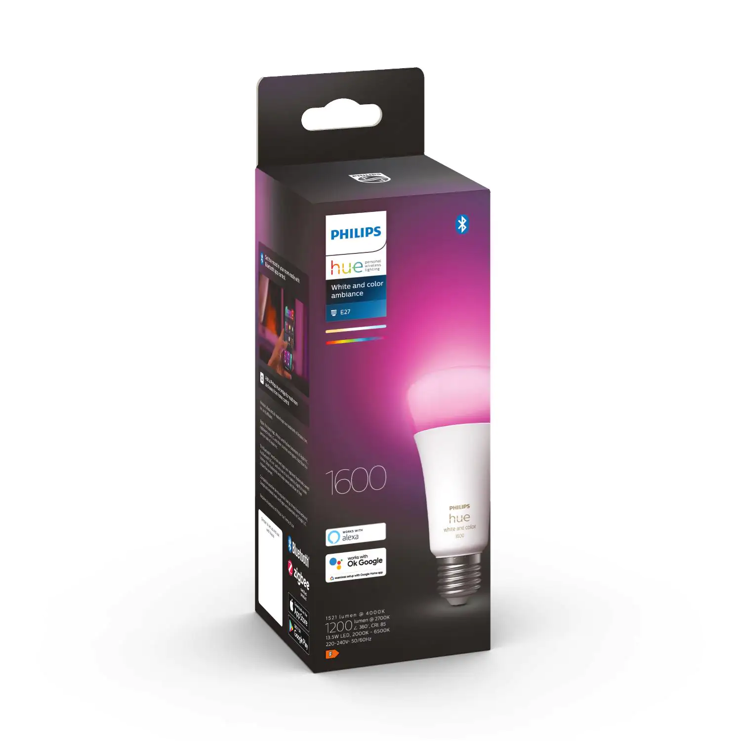 Philips Hue LED Leuchtmittel White & Color Ambiance E27 RGBW 15 W