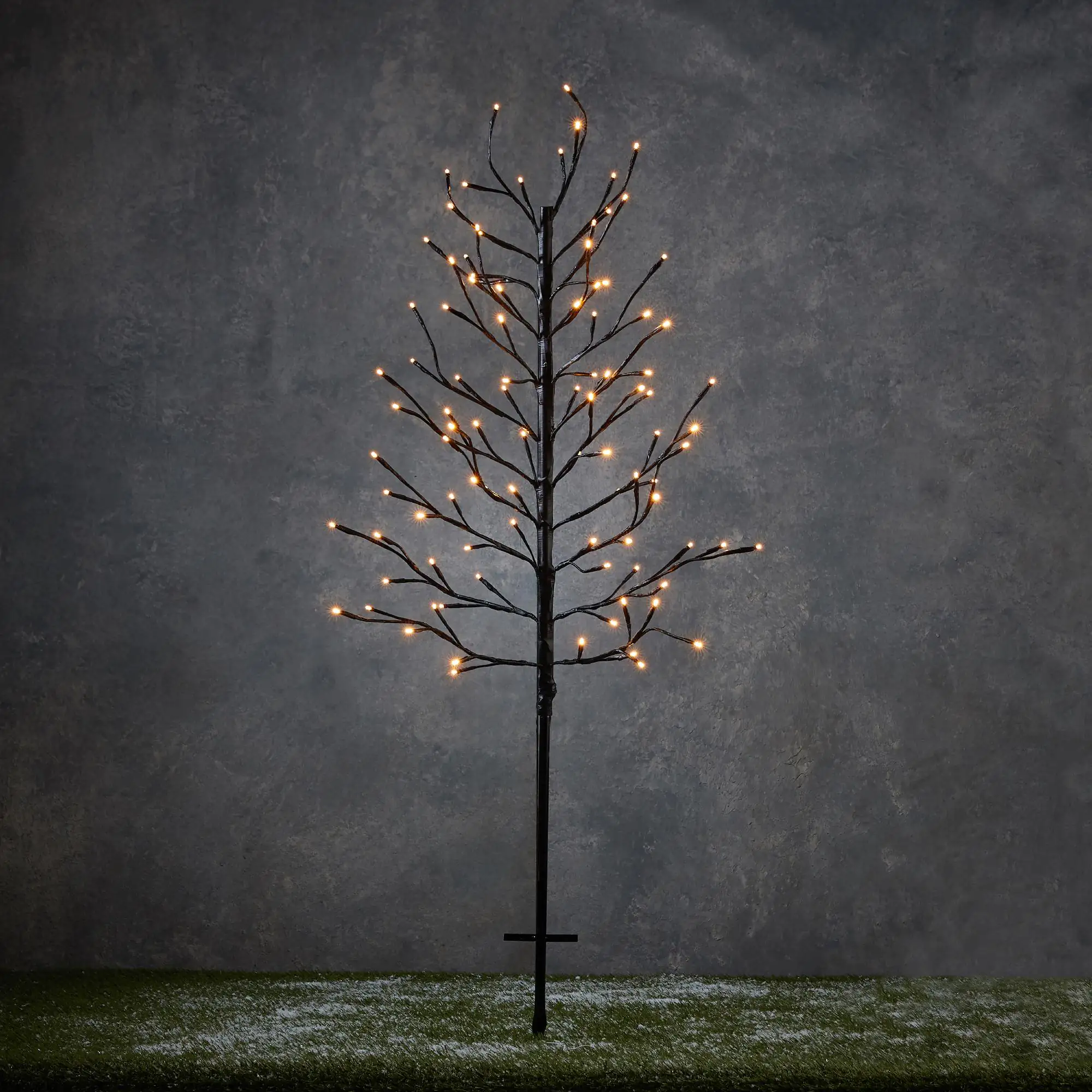 LED-Lichterbaum, schwarz, 150 cm