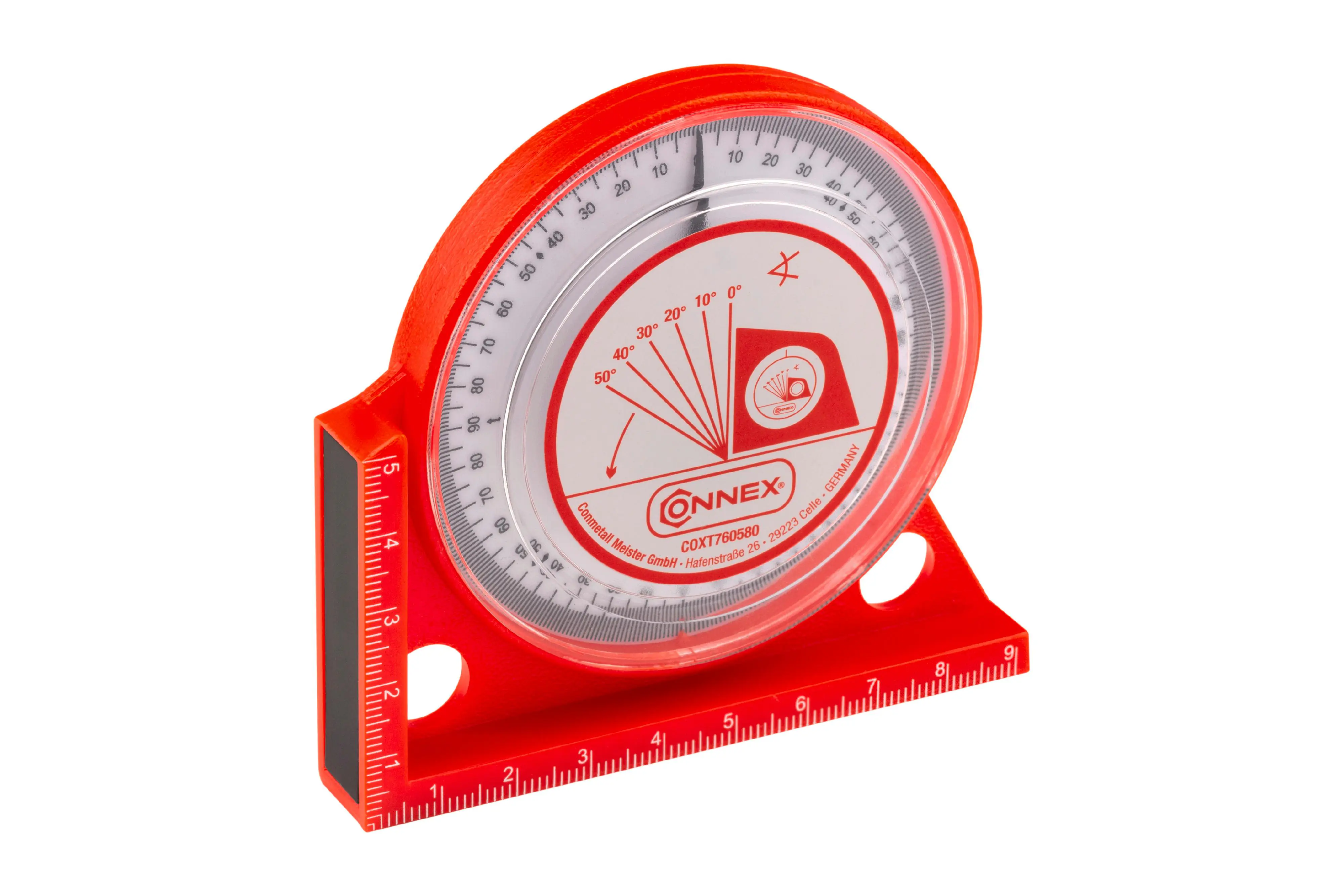 Connex Winkelmesser 0-180° 15 x 12 cm
