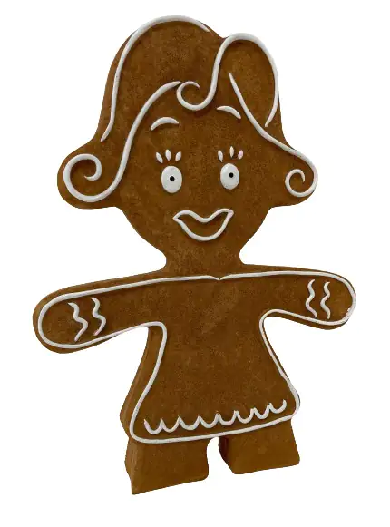 Dekofigur Lebkuchenfrau 37,5 x 28 x 4,5 cm Dekofigur Lebkuchenfrau 37,5 x 28 x 4,5 cm