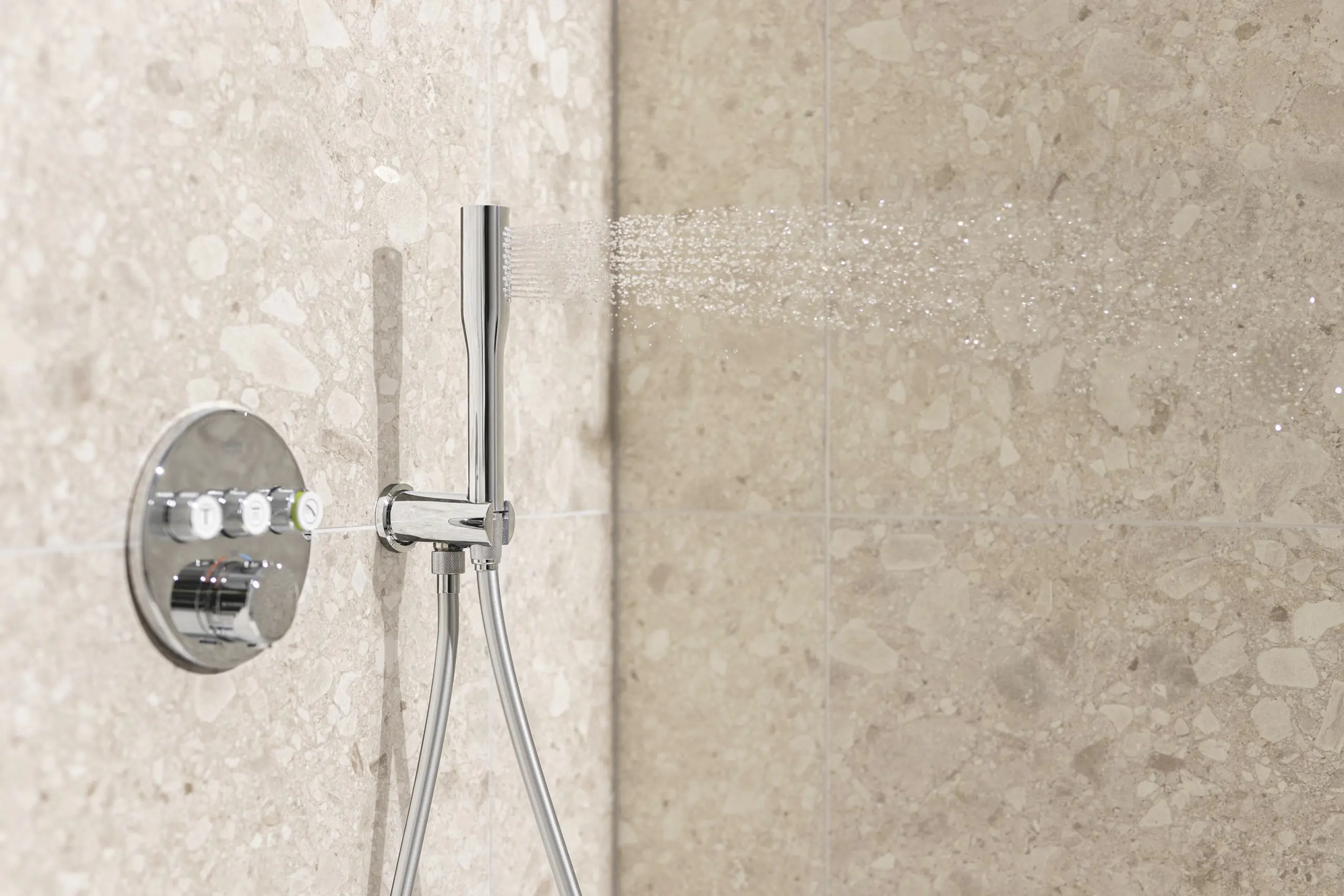 Grohe Handbrause Get 1 Strahlart, verchromt Grohe Handbrause Get 1 Strahlart, verchromt