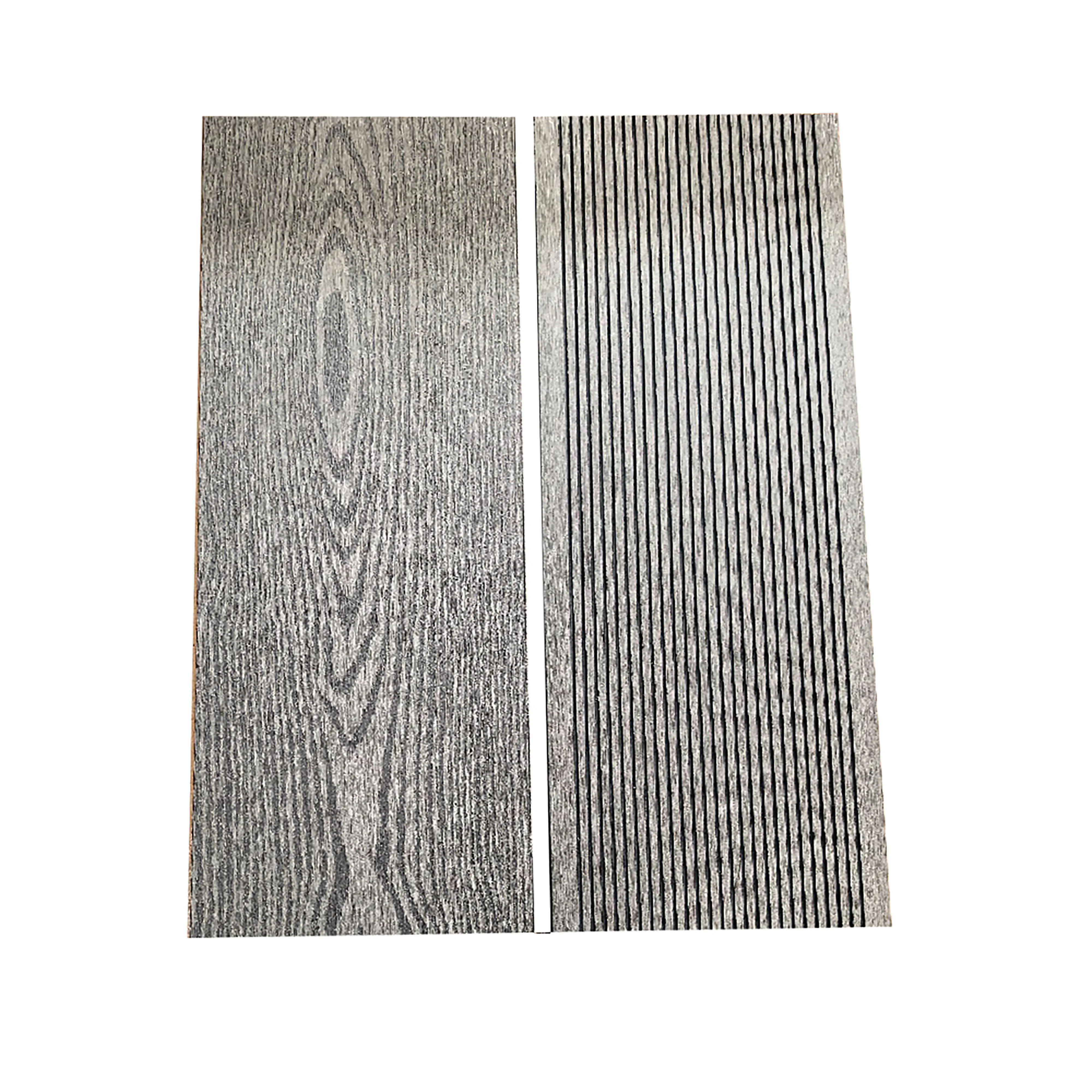 TrendLine Terrassendiele WPC 300 x 14,5 x 2,1 cm grau glatt