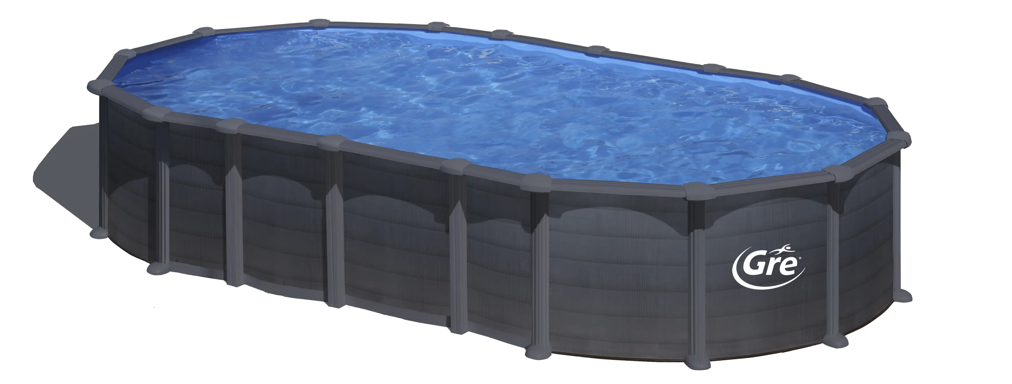 8412081272382_2 Gre Stahlwandpool Capri oval 730 x 375 x 132 cm, graphit