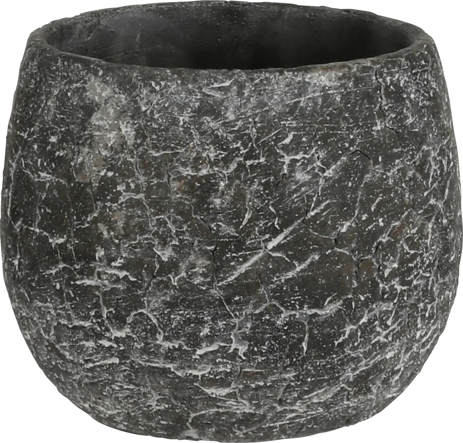 Mica Übertopf Thomas  Ø 13,5 x 11,5 cm anthrazit