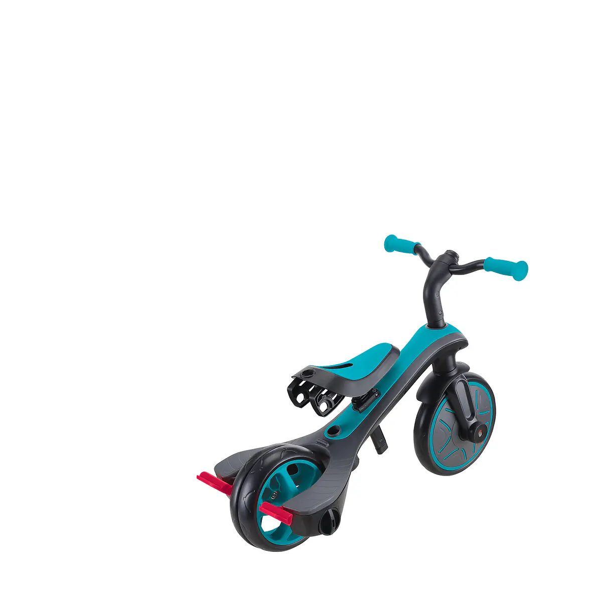 Globber Dreirad für Kinder Explorer Trike 4-in-1 schwarz/türkis