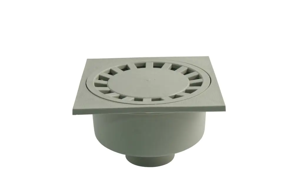 Marley Hof-Ablauf DN 110 Abgang senkrecht, Rost 20 x 20 cm Marley Hof-Ablauf DN 110 Abgang senkrecht, Rost 20 x 20 cm