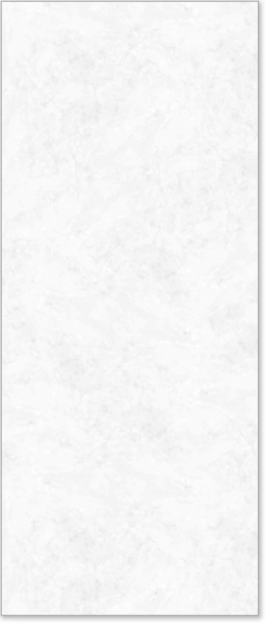 Breuer Duschrückwand Marmor weiß 100 x 255 x 0,3 cm