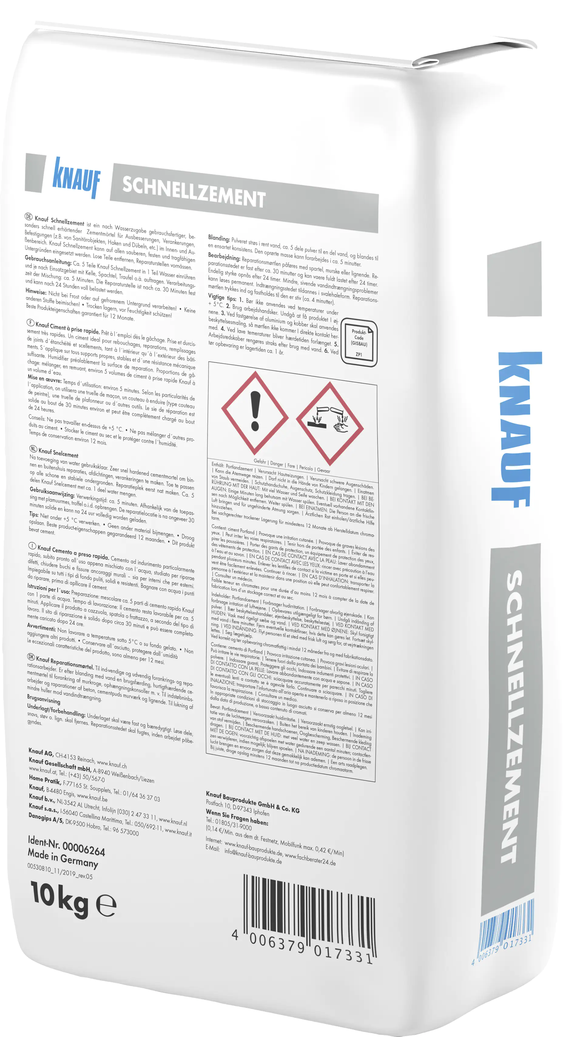 Knauf Schnellzement 10 kg