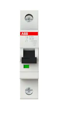 ABB Leitungsschutzschalter B25 25A, 1-polig, S201-B25