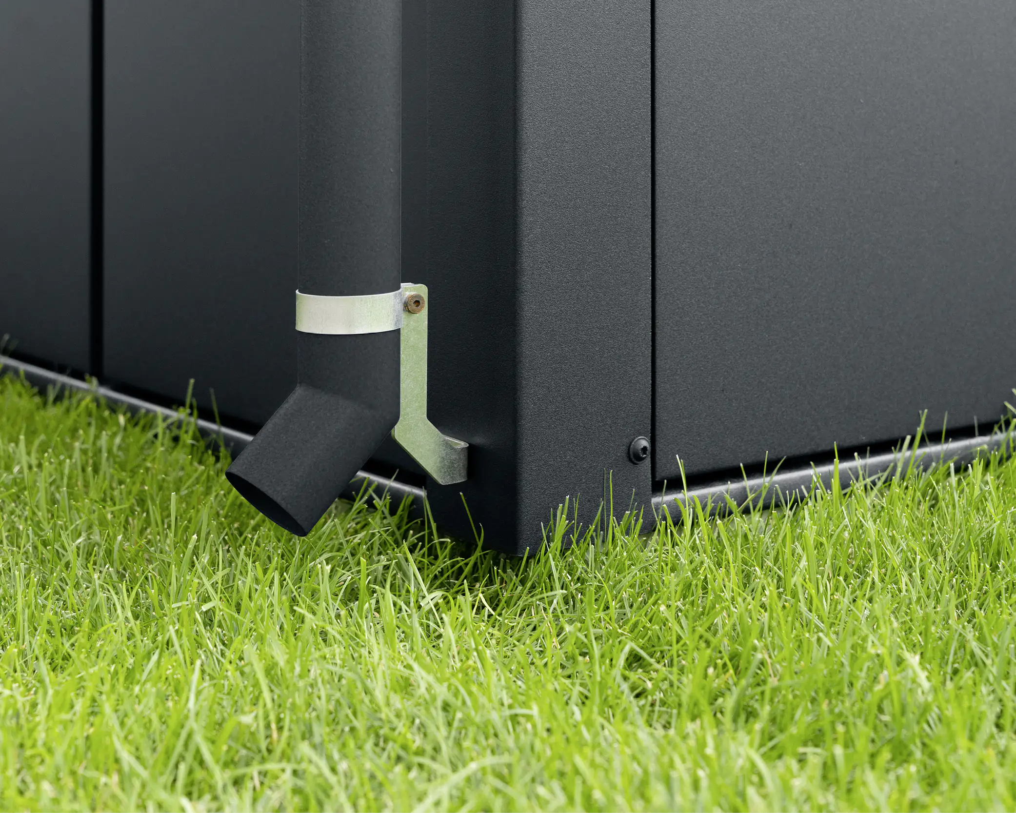 EcoStar Regenfallrohr RAL7016 (Anthrazitgrau)