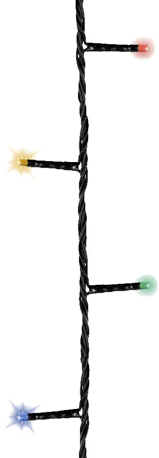 Kaemingk LED Lichterkette twinkle 80 LED bunt