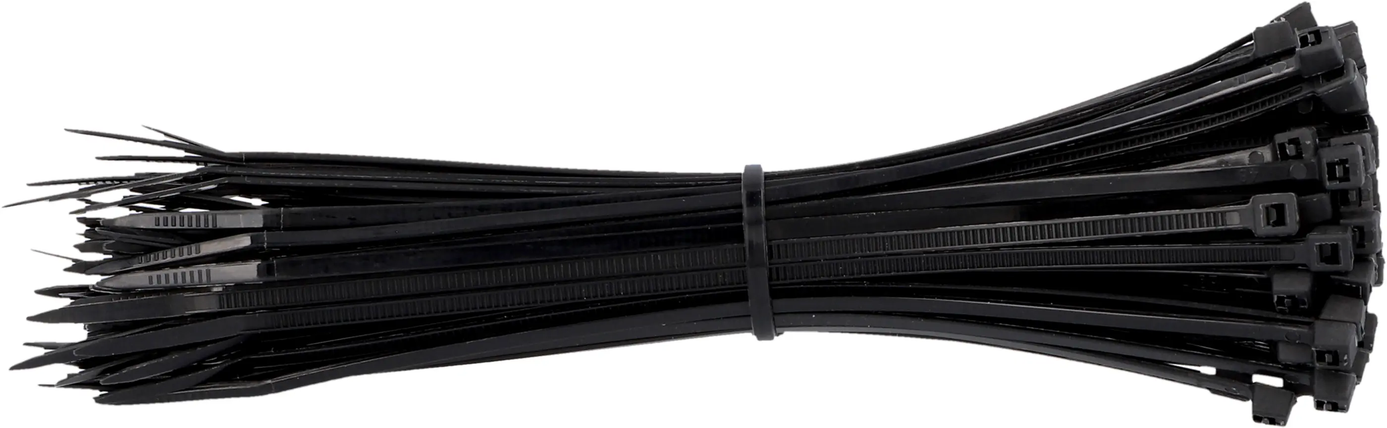 Unitec Kabelbinder 15 cm schwarz 100 Stück