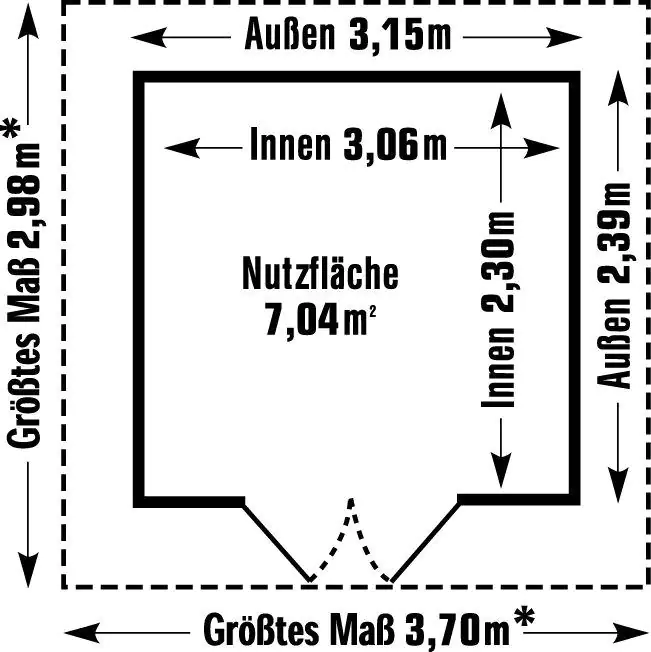 Grosfillex Gartenhaus Deco H 7,5 370 x 298 cm (inkl. Dachüberstand) Grosfillex Gartenhaus Deco H 7,5 370 x 298 cm (inkl. Dachüberstand)
