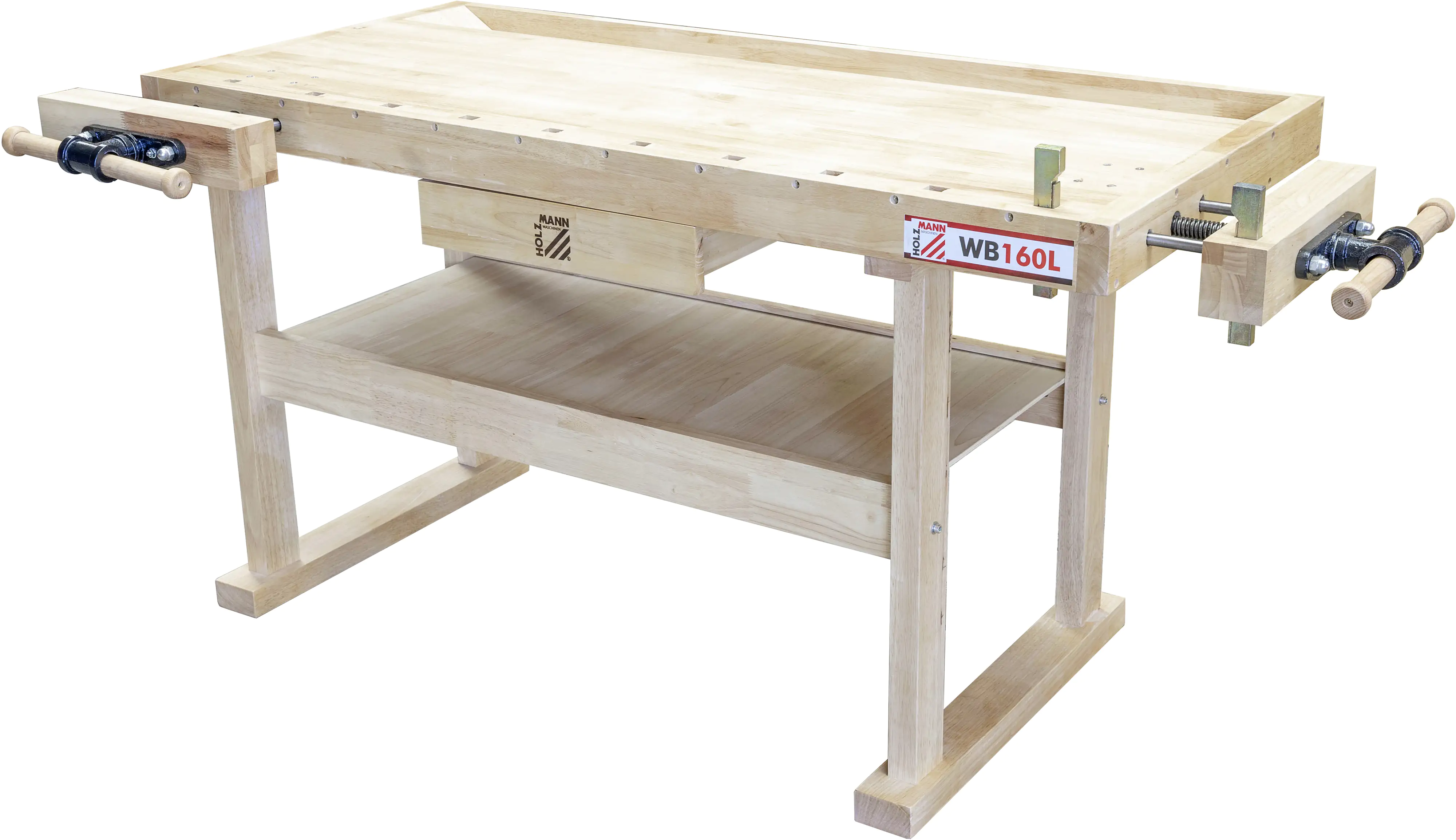 Holzmann Werkbank WB160L inkl. 2 Metallbankhaken Holzmann Werkbank WB160L inkl. 2 Metallbankhaken