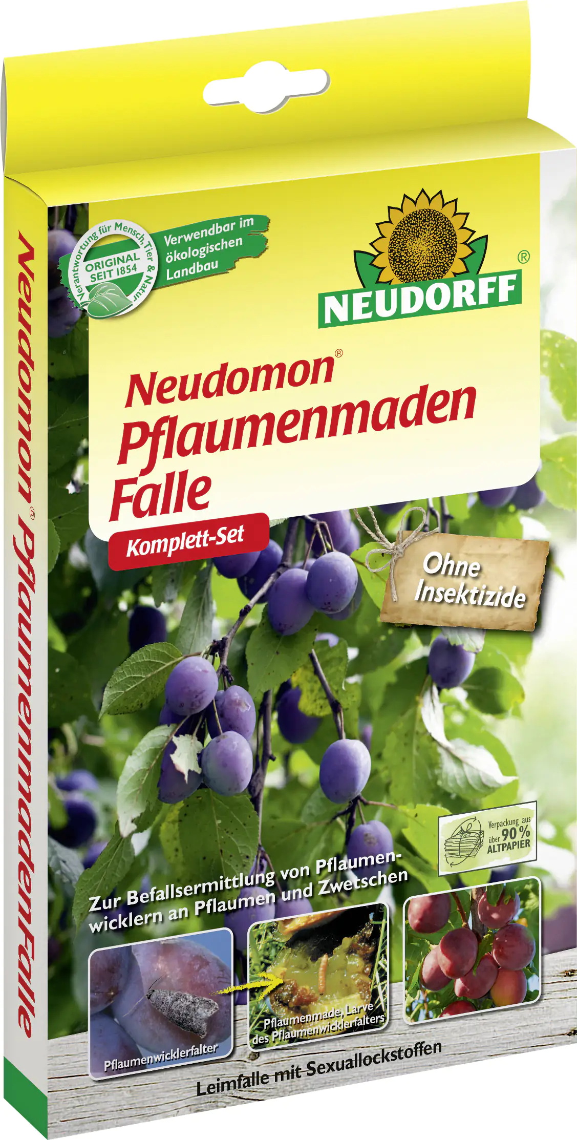 Neudomon Pflaumenmadenfalle 1 Set