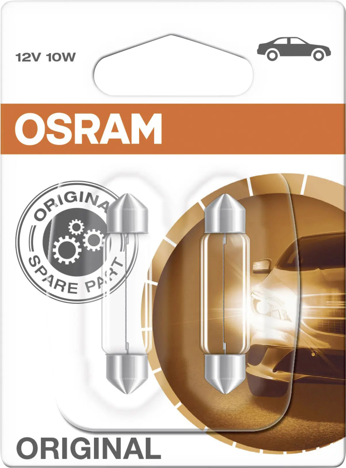 Osram Signallampe C10W Kennzeichenbeleuchtung 12V 10W Osram Signallampe C10W Kennzeichenbeleuchtung 12V 10W