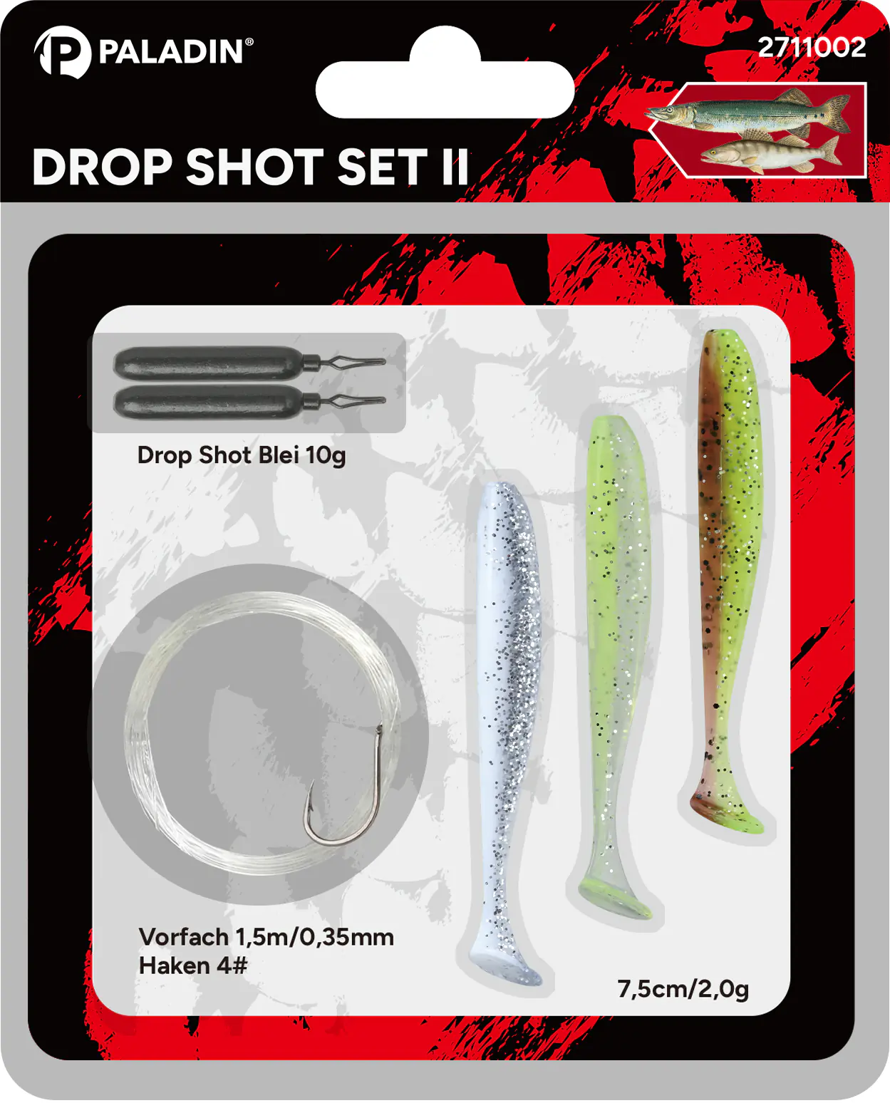 Paladin Angelzubehör Drop Shot Set II