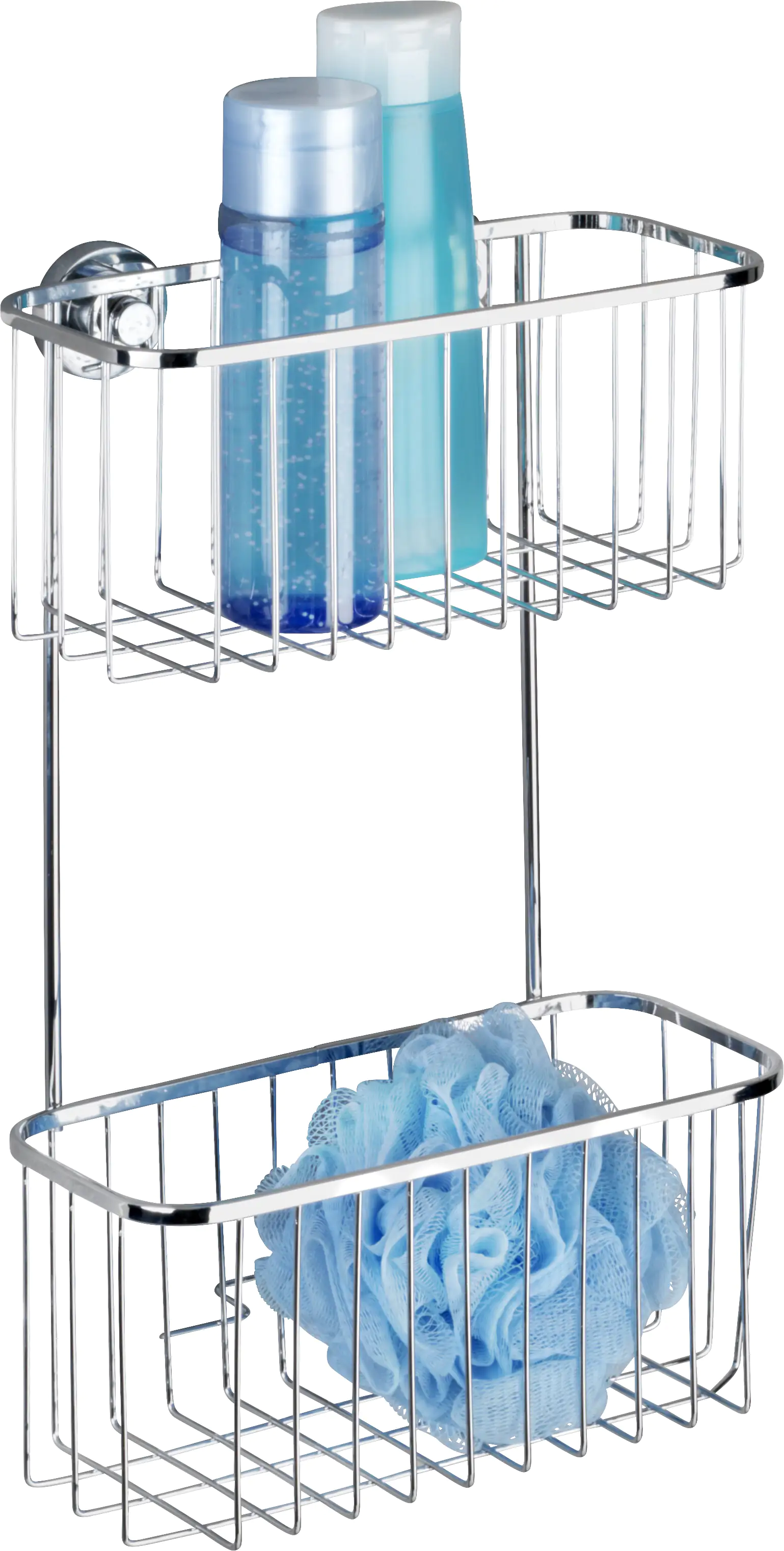 Wenko Power-Loc® Edelstahl Wandregal Bovino Edelstahl, silber glänzend Wenko Power-Loc® Edelstahl Wandregal Bovino Edelstahl, silber glänzend