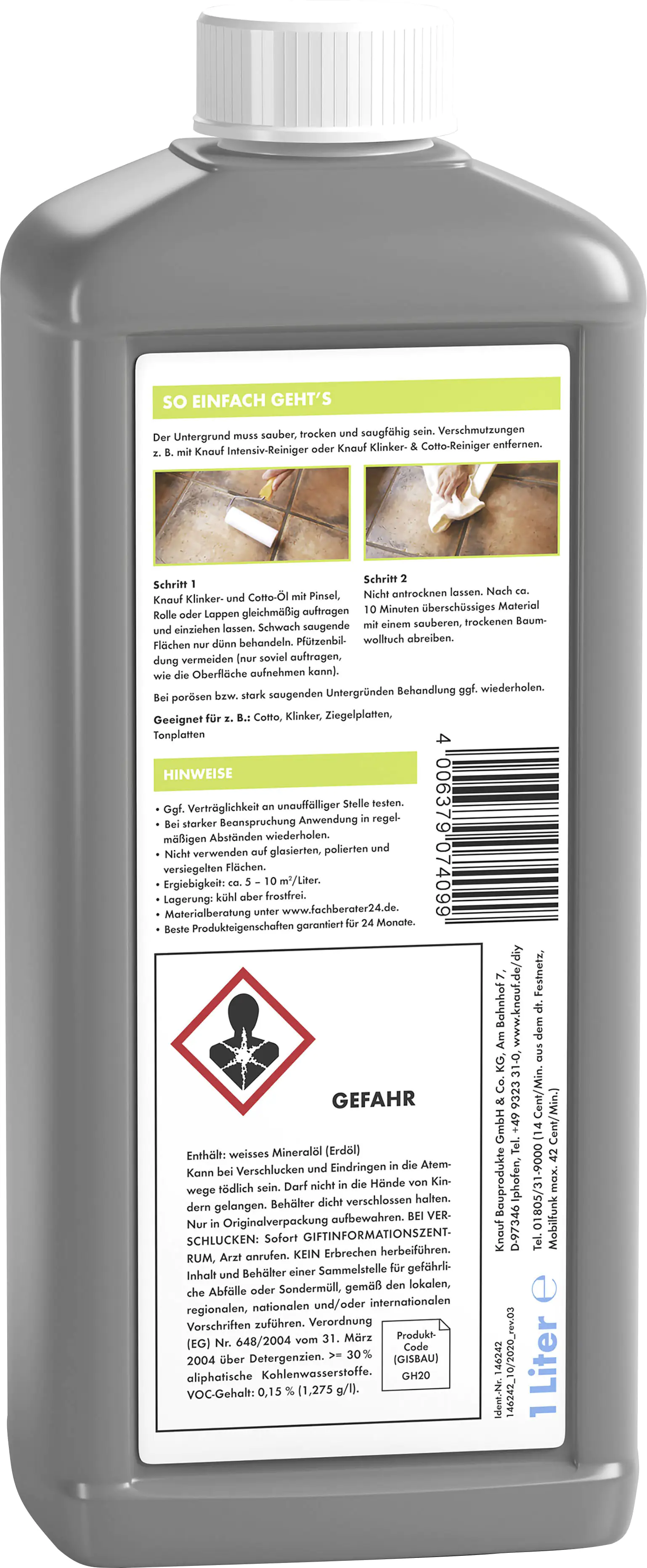 Knauf Zementschleier-Entferner 1 L