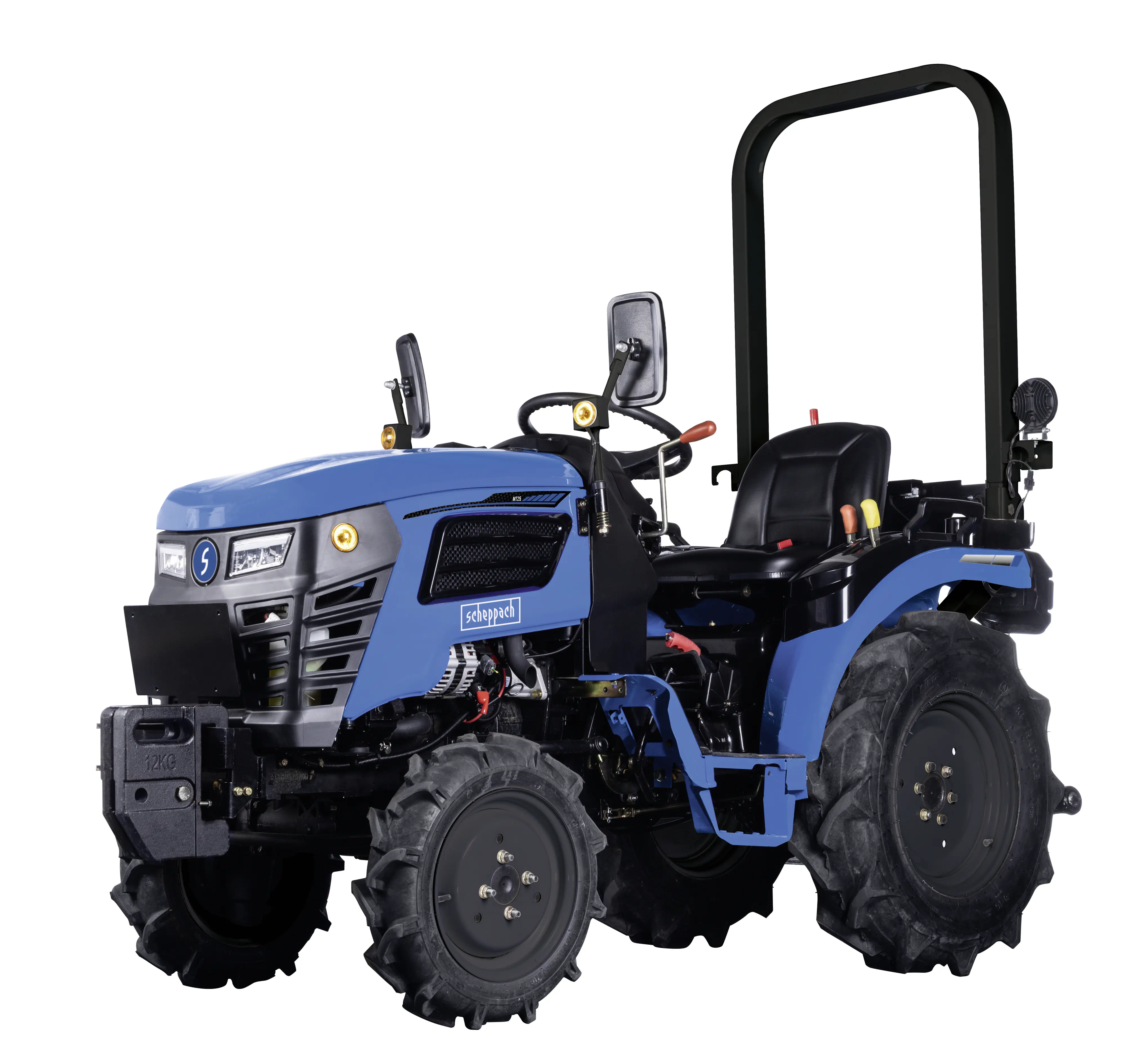 Scheppach Kompakttraktor MT25 Allrad 25 PS Diesel 560 kg Hubkraft Straßenzulassung