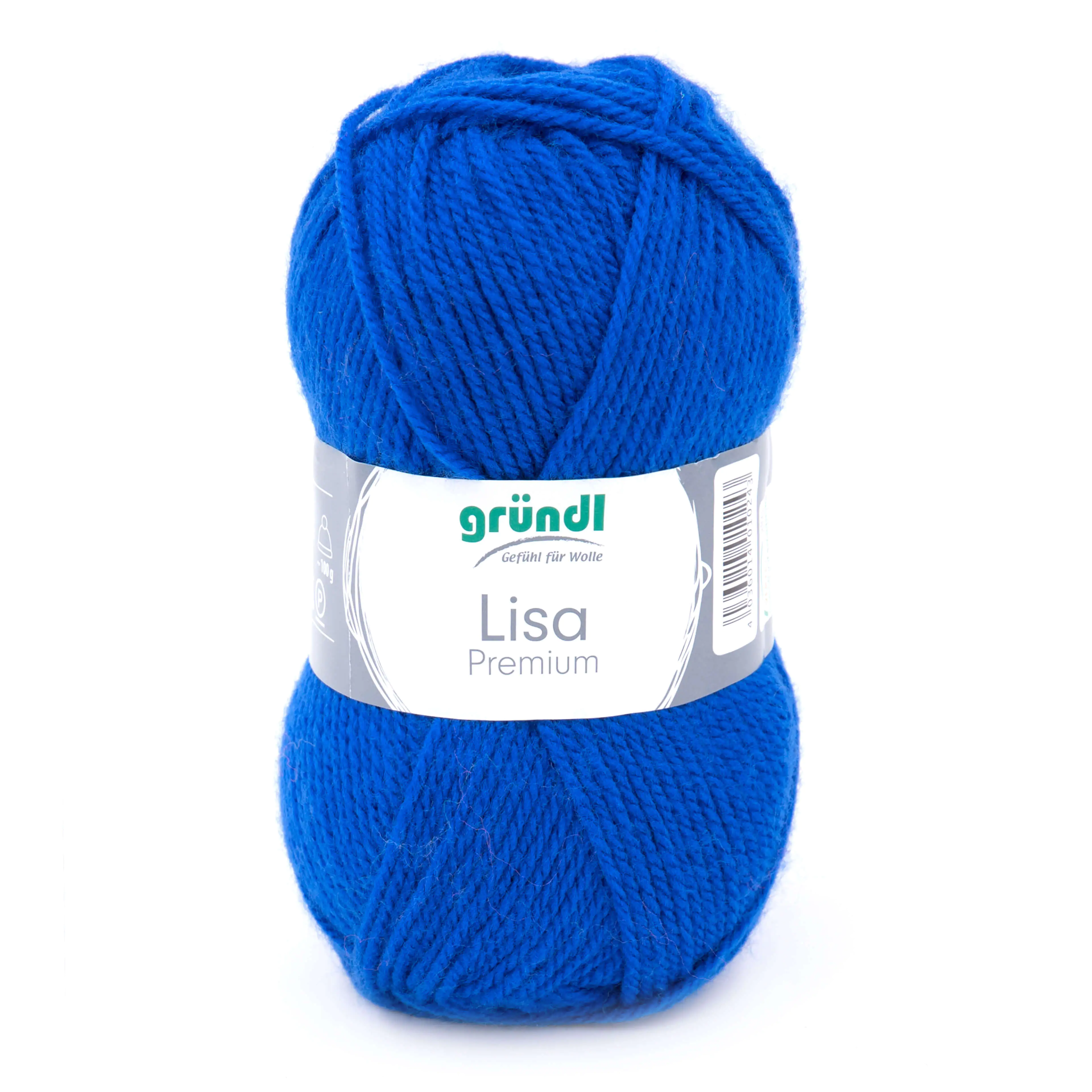 4036014010243 Gründl Wolle Lisa Premium uni 50 g royalblau