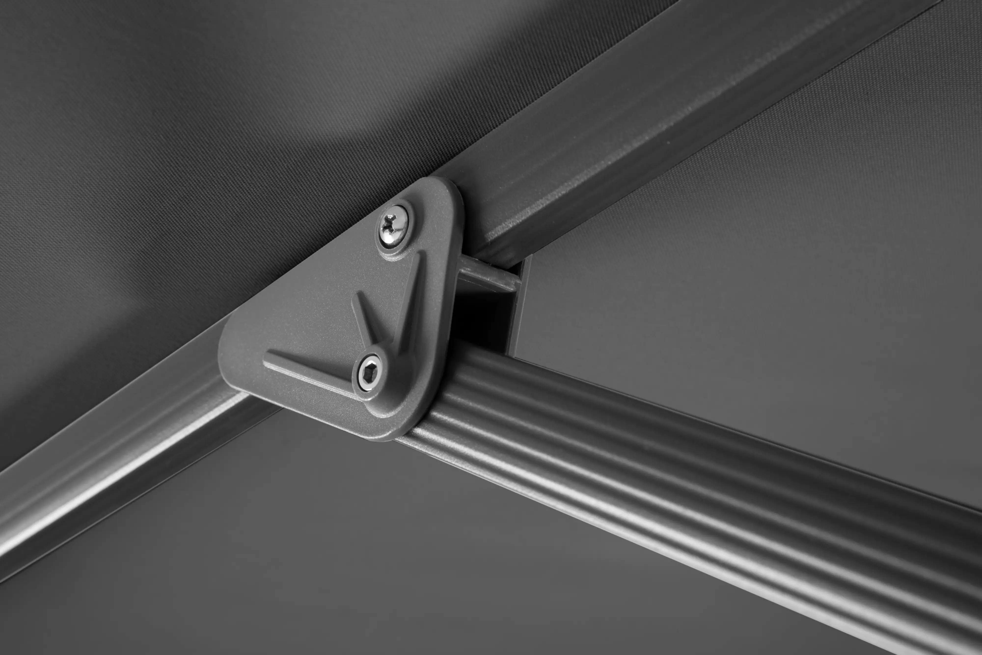 Schneider Ampelschirm Rhodos Grande anthrazit Ø 400 cm