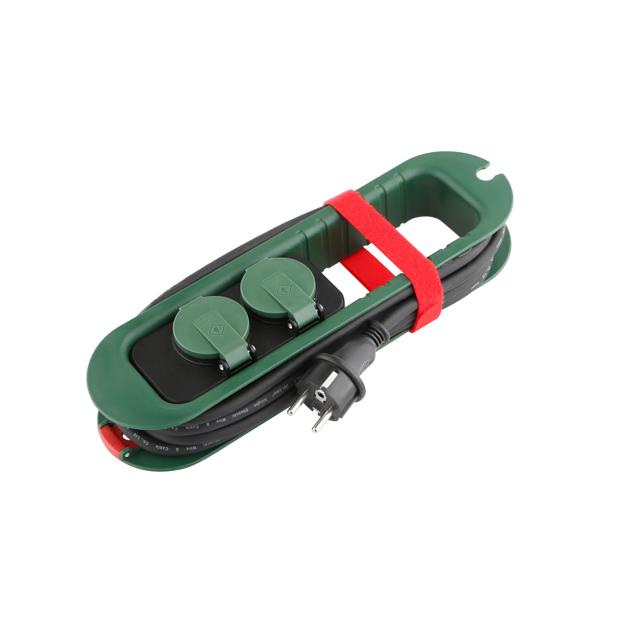 Unitec Tischsteckdose 2-fach mit Schutzkontaktsteckdosen 3 m