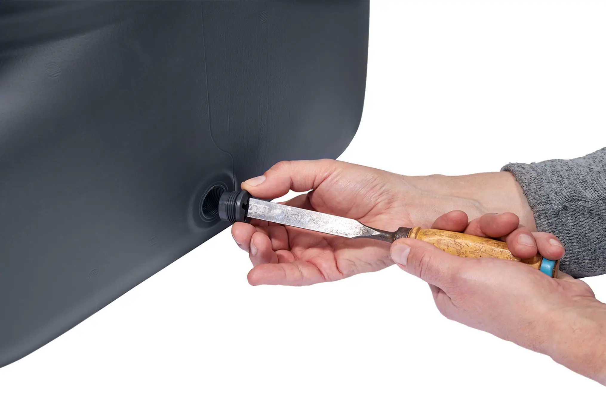 4rain Regenwasser-Wandtank Slim Wood Decor graphite grey 350 Liter 4rain Regenwasser-Wandtank Slim Wood Decor graphite grey 350 Liter