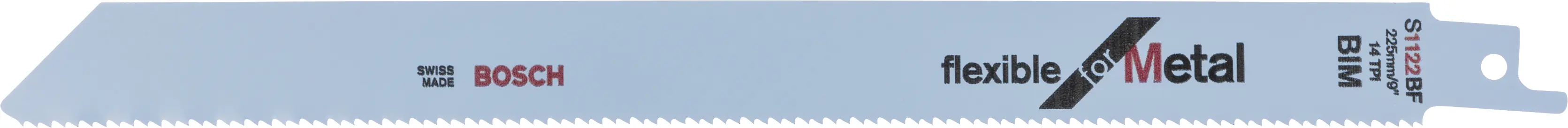 Bosch Säbelsägeblatt S 1122 BF Flexible for Metal 2 Stück Bosch Säbelsägeblatt S 1122 BF Flexible for Metal 2 Stück