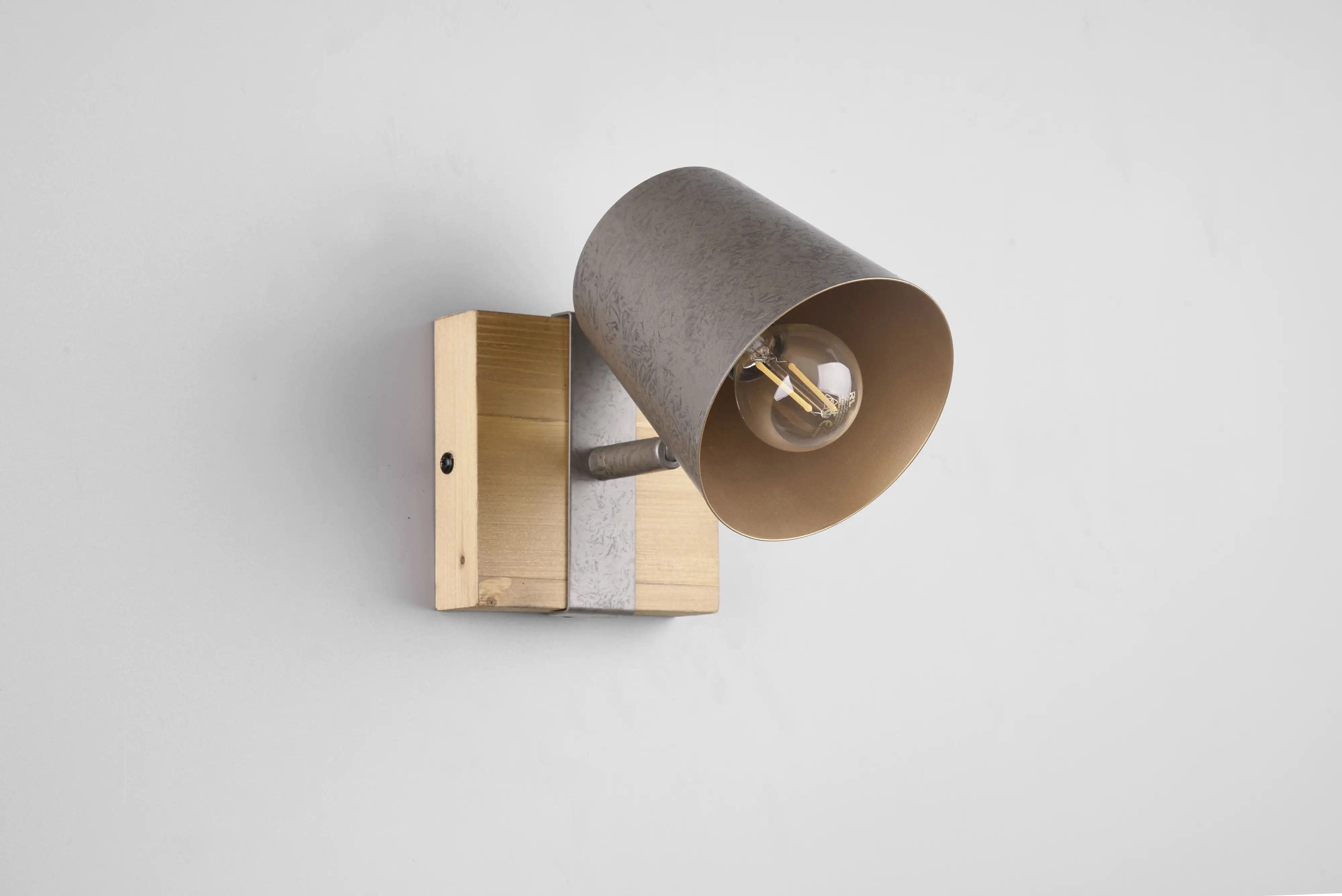 Trio Leuchten 1er Spot Bell nickel antik