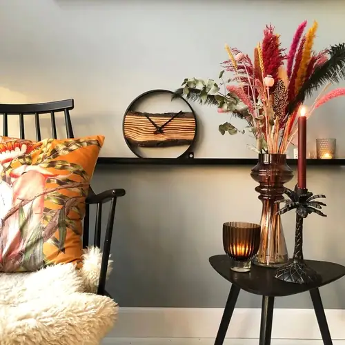 Nextime Wanduhr Forest Ø 45 cm